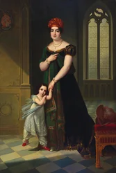 Porträt der Duquesa de Frias und ihres Sohnes